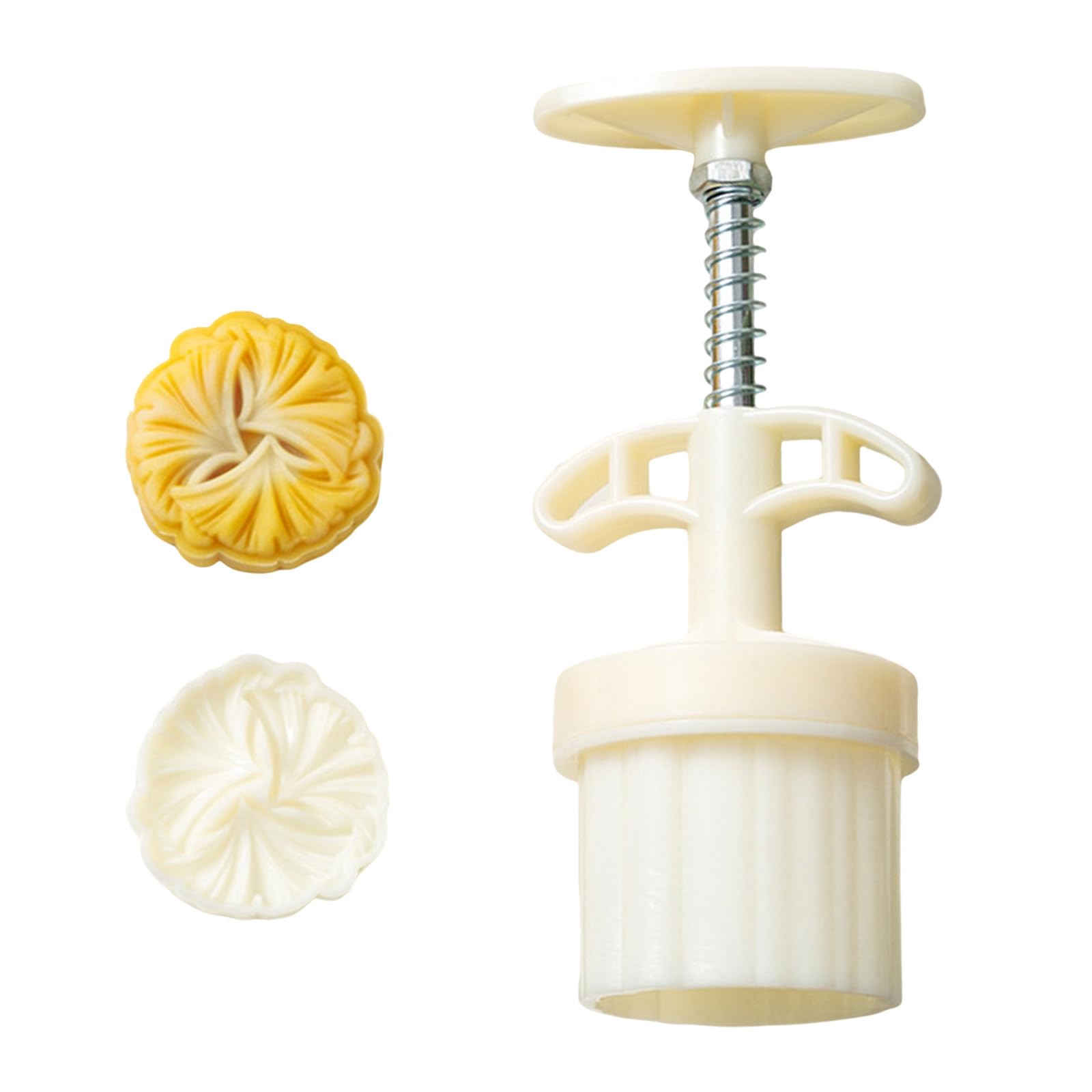 Nucelit Hand Pressed Mold Bean Pastes Cake Press Traditional Pastries Making Molds Kitchen Baking Supplies Baking Tool