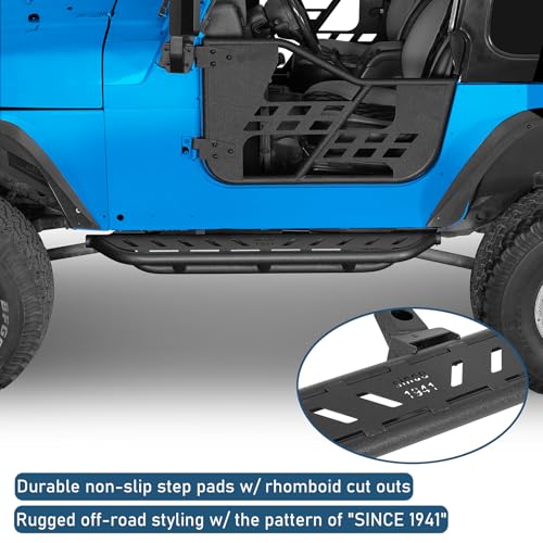 Estribos laterales para Jeep Wrangler TJ 1997-2006 miniatura 3