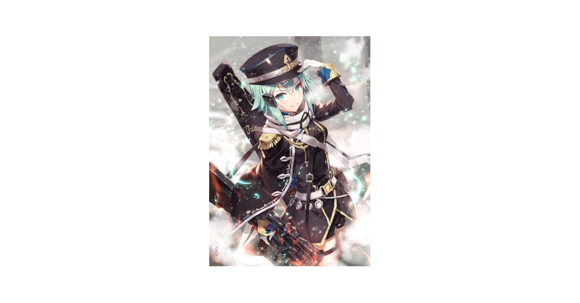 Sao ソードアートオンライン　我美蘭　B1 タペストリー　シノン　軍服 61T5Jeo1CTL._UF350,350_QL50_.jpg
