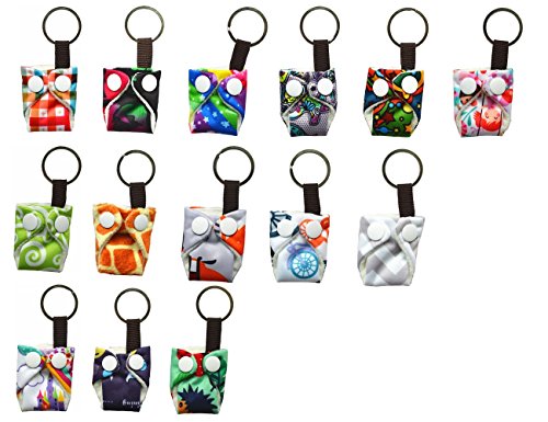 Sigzagor Cloth Diaper Keychains