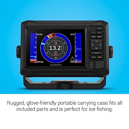 Image of Garmin ECHOMAP UHD2 53cv Ice Fishing Bundle with Garmin Navionics+ Maps for U.S. Inland