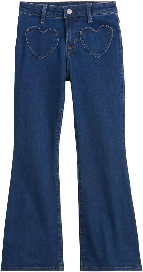 Gap Girls' High Rise Flare Jeans