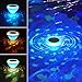 Produktbild Solar Poolbeleuchtung,Schwimmende Pool Beleuchtung mit 4 Farben,IP67 Schwimmende Pool Licht Wasserdicht Schwimmkugel Pool Licht Farbwechsel Dekoration für Kinder Badezeit, Aquarium,Teiche,Spa,Party