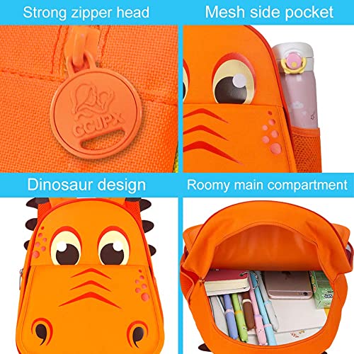 Toddler Backpack For Boys, 12" Dinosaur Preschool Kids Bookbag, Cute Animal Kindergarten Schoolbag #TOP3