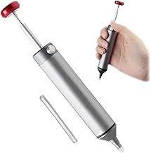 LNGJIN Pompe Dissaldanti, con 1 Ugello in Silicone, Solder Sucker Dissaldatore Manuale, Rimuovere la Saldatura Strumento Dissaldante, Rimuovere la Saldatura Pompa Dissaldante