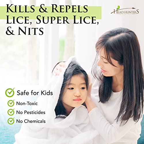 Head Hunters Basic Natural Lice Treatment Extra Strength Family Head