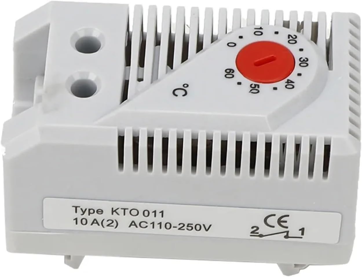 Electric Control 0-60℃ Adjustable Thermostat KTO011 Temperature Controller KTS011 Mechanical Thermostat Industrial Use(KTS011)
