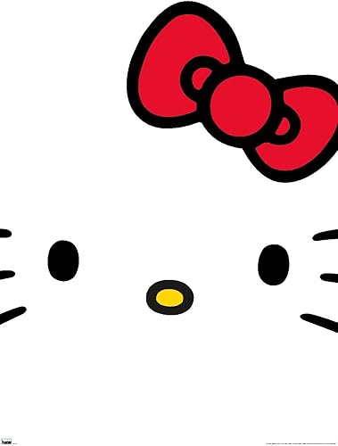 Trends International Hello Kitty and Friends: 21 Over The Top - Póster de pared de Hello Kitty, 34 pulgadas de largo x 22.4 W, versión premium sin