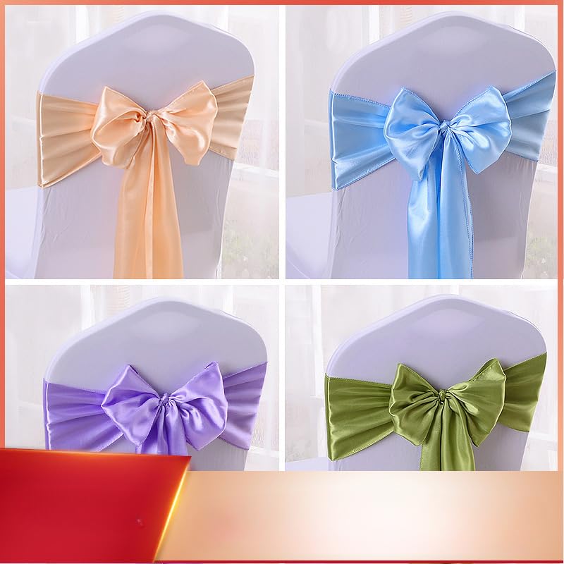 Satin Stuhlschleifen 30 Stück 17 * 275cm Hochzeit Stuhl Bogen Stuhlschärpen Schleife Band Stuhldekoration für Hochzeit Deko,Bankett,Geburtstag Party Hotel Zuhause Dekoration,Grün