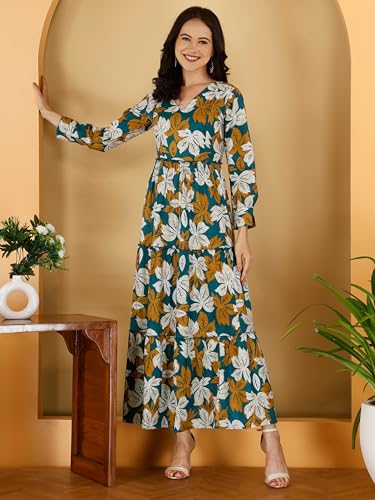Image of Dhruvi Women's Rayon Anarkali Maternity Dress & Feeding Kurti with Zippers
