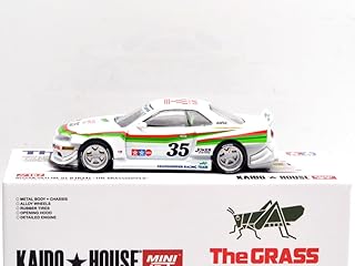 MINI GT 1:64 スケール KAIDO HOUSE - NISSAN SKYLINE GT-R (R34) TAMIYA X KAIDO HOUSE - THE GRASSHOPPER V1 街道はうす - ニッサン・スカイライン GT-R (R34) タミヤ X 街道ハウス - ザ・グラスホッパー V1 KHMG167 [並行輸入品]