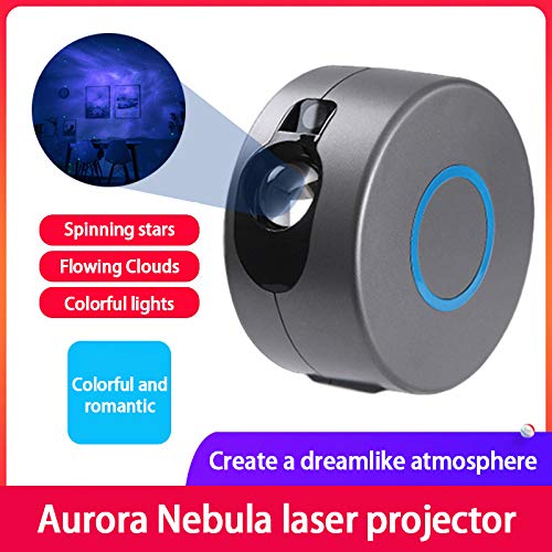 Star Projector, Dynamic Galaxy Projector com LED Nebula Cloud, 360 ° Rotating Star Light Projector c