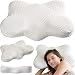 Cradle Me Cervical Pillow - Orthopedic Contour Memory Foam Pillow for Back and Side Sleepers with Neck and Spine Support - Helps Reduce Back and Neck Pain