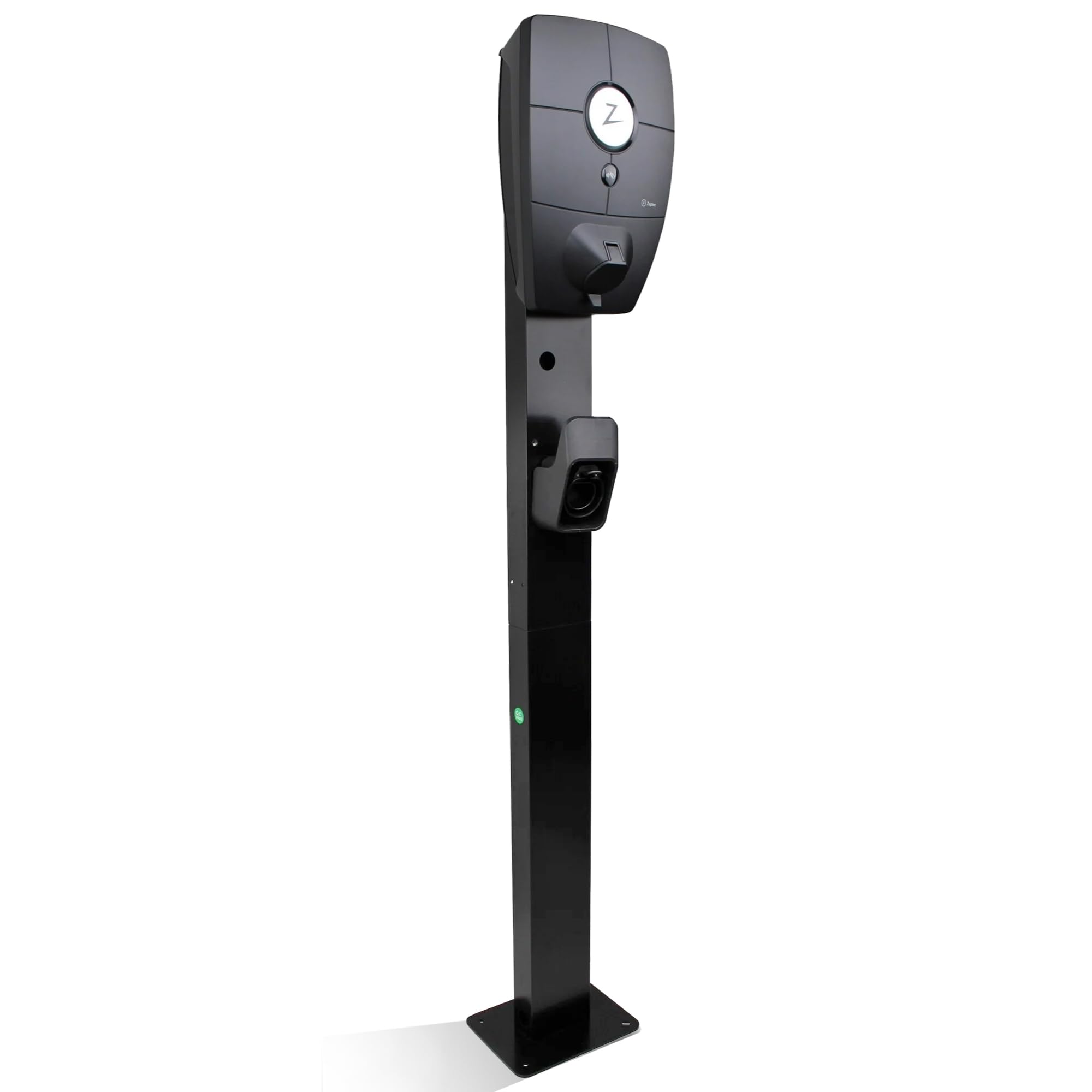 LDY Wallbox stojak do Zaptec Pro, wolnostojąca instalacja na wjeździe lub parkingu, do użytku na zewnątrz, metalowa podstawa z uchwytem na wtyczkę, Wallbox Zaptec Pro
