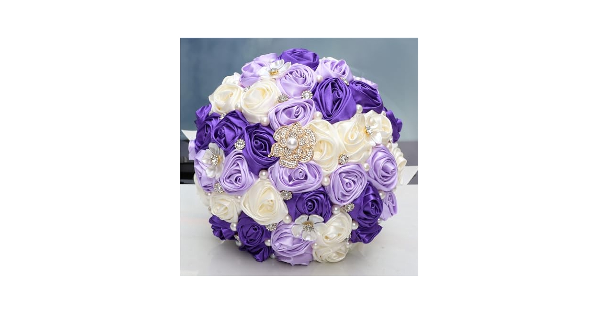 バレエ bouquet Amazon.com: Gkvszy Bridal Wedding Bouquet with Rhinestone