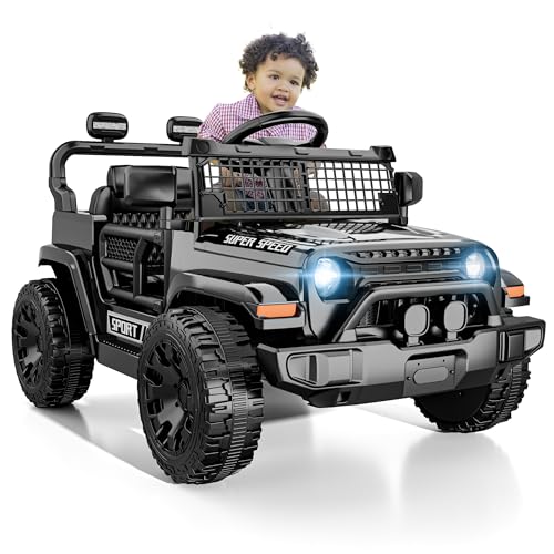 TRINEAR 12V Ride on Car with Parent Remote Control, Toddler