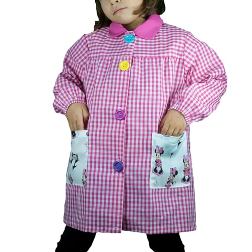 KLOTTZ MINNIE - Babi guardería bolsillos de tela Minnie Niñas color: FUCSIA talla: 5