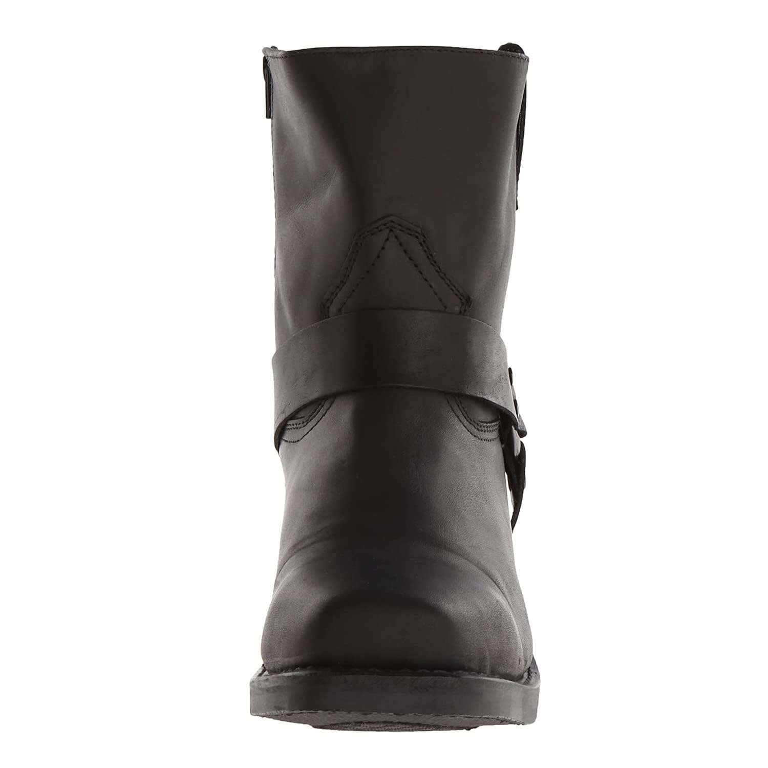 Herren Stiefeletten Quadratischer Kopf Westernstiefel Cowboystiefel Mit Reißverschluss