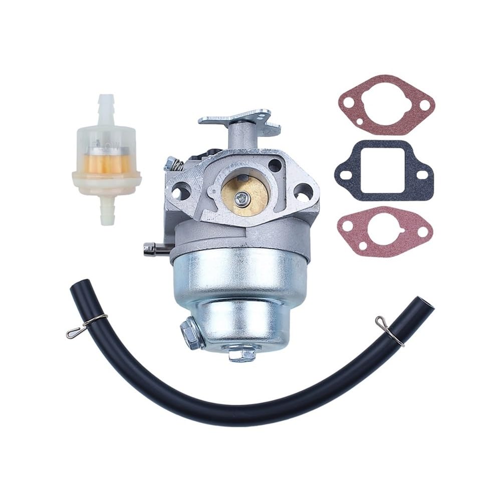 Kit de filtro de manguera de combustible y junta de carburador compatible with motor de cortacésped GCV160, GCV160LA, HRB216, HRR216, HRS216, HRT216 y HRZ216.