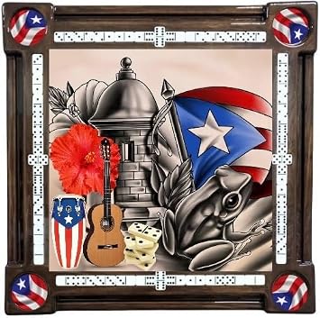Puerto Rican Domino Table by Domino Tables by Art