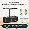 Ahopegarden Hydroponics Growing System kit: Indoor Herb Garden - 12 Pods Plant Germination Kit with LCD Display and LED Grow Light, Smart Temp & Humidity Detection, Planter Grower for Fresh Vegetables #3