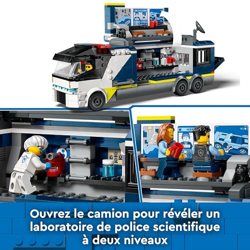 Lego City Le Laboratoire De Police Scientifique Mobile 60418 Lego - vue 9