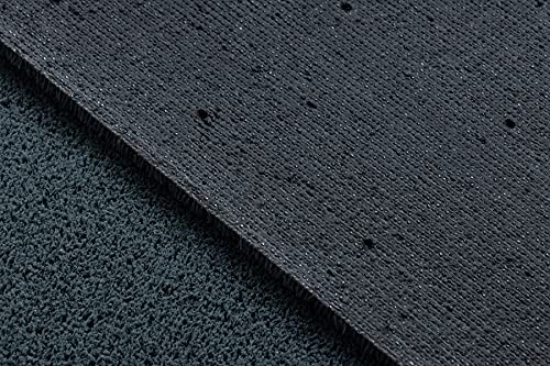 Gazon artificiel gris 200x200 cm pour masquer un sol en béton - 4