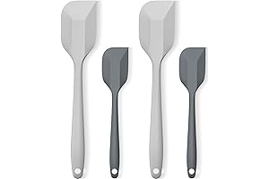 Premium Silicone Spatulas for Nonstick Cookware