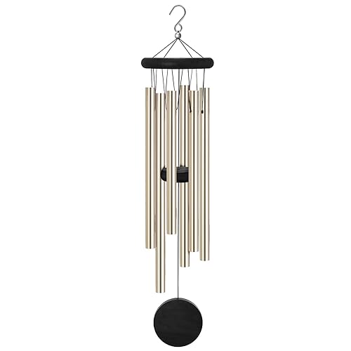 Memorial Wind Chimes Outdoor with 6 Aluminum Alloy Tubes and