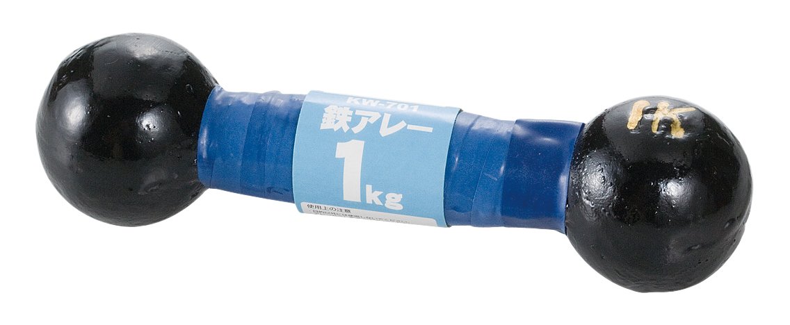 浮かぶビル鉄アレイ Amazon | IRONMAN CLUB(鉄人倶楽部)鉄 アレー 1kg KW-701 筋力