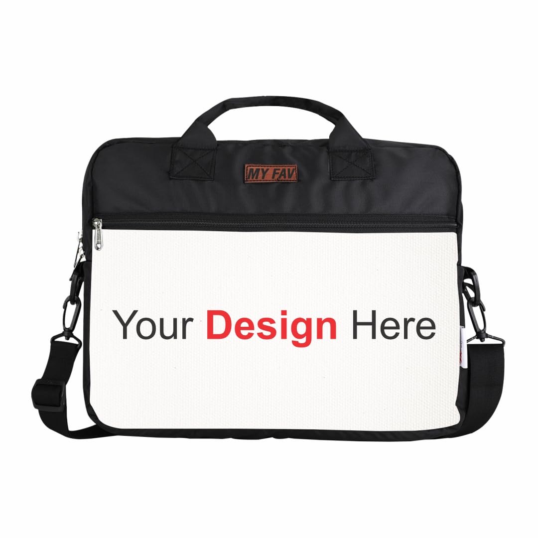 MY FAV Personalised Phota Wala office Laptop Bag For Men and women Briefcase 15.6 Inch Shoulder bags for Corporate Diwali Gift Item Water Resistant Customized MacBook/Notebook gifts office bag for men (B0CBKSFZLP) Amazon Price History, Amazon Price Tracker