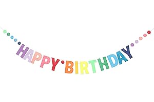 Personalized Happy Birthday Banner