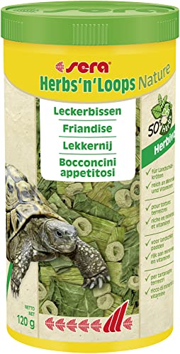 sera Reptil Herbs-n-Loops - Comida para Mascotas, 1000 ml