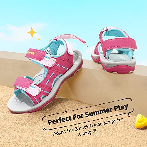 Image of DREAM PAIRS Boys Girls Sandals Kids Athletic Summer Sports Water Shoes for Toddler /Little Kid /Big Kid
