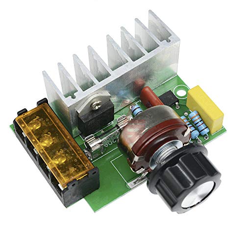 4000W 0-220V AC SCR Electric Voltage Regulator Motor Speed Controller