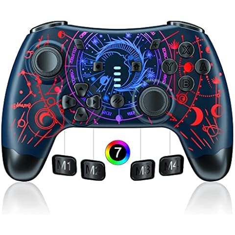 Wireless Pro Controller for Nintendo Switch/Lite/OLED/Android/iOS/Windows/Tablet/Phone Cover