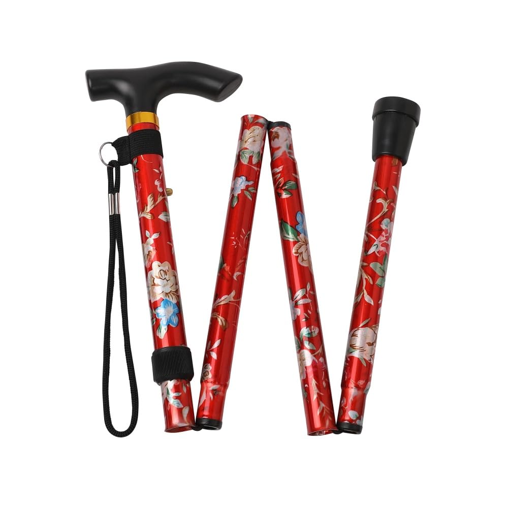 Folding Walking Stick - Lightweight & Portable -22