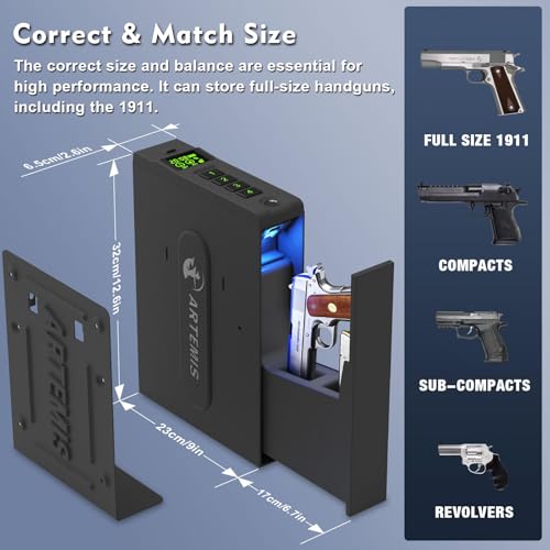 Artemis Biometric Slider Handgun Gun Safe Review