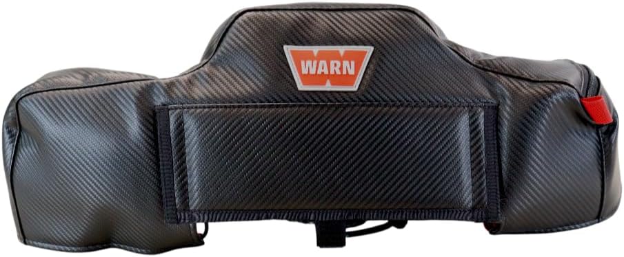 WARN 107765 Winch Cover for WARN VR and VR EVO Series Winches – Premium, Durable Black Protective Cover for Weather, UV, and Trail Damage