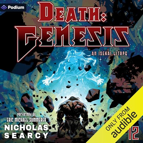 Death: Genesis 12: An Isekai LitRPG Audiolibro Por Nicholas Searcy arte de portada