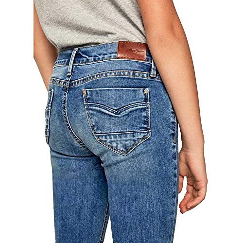 Pepe Jeans PIXLETTE vaqueros para niñas en denim azul clásico con bolsillos 6