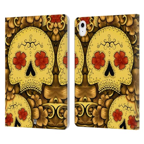 Housse iPad Air 11 Head Case Designs Or Crânes Écloses pour travailler au café