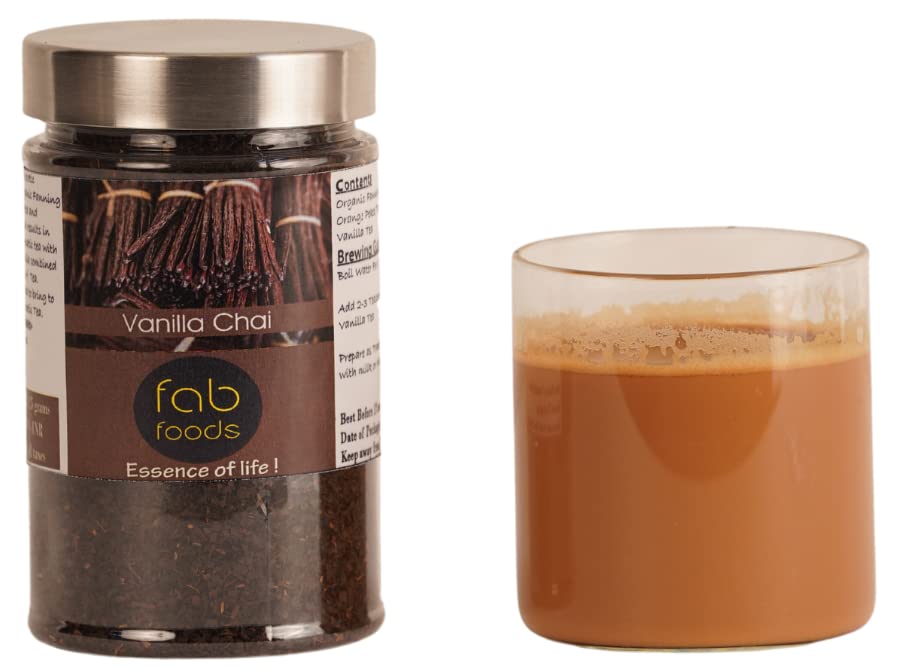 Vanilla Tea (Indian Traditional Tea)|125 Grams | Organic premium Tea| Saffron Tea | Natural | Healthy| CHOCOLATE CHAI (Vanilla) (B09M71QQ7W) Amazon Price History, Amazon Price Tracker