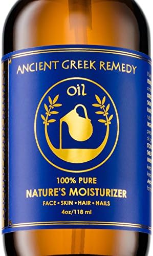 Organic Blend of Olive, Lavender, Almond, Vitamin E and Grapeseed Oils, Day and Night Moisturizer for Dry Skin, Face, Hair, Foot, Leg, Hands, Nail and Cuticle Care, Natural Body Oil for Women and Men