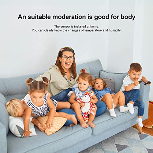 Wifi Temperature Sensor 2 Pack,Indoor Thermometer For Home,Compatible With Alexa,App Notification Alert,Temperature Humidity Remote Monitor¡­ #TOP5