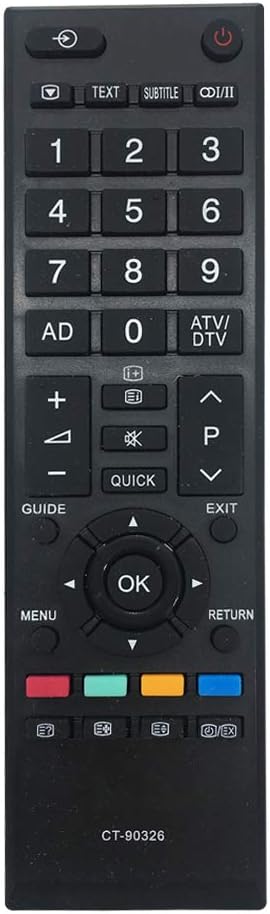 telecomando tv per toshiba 50l1450u