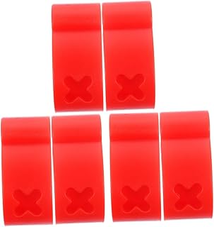 Homoyoyo 6 Peças Fivela Pequena Braçadeira De Disco Suporte De Disco Clipe De Disco Acessório De Transporte Suporte De Disco Externo Clipes De Disco Portáteis