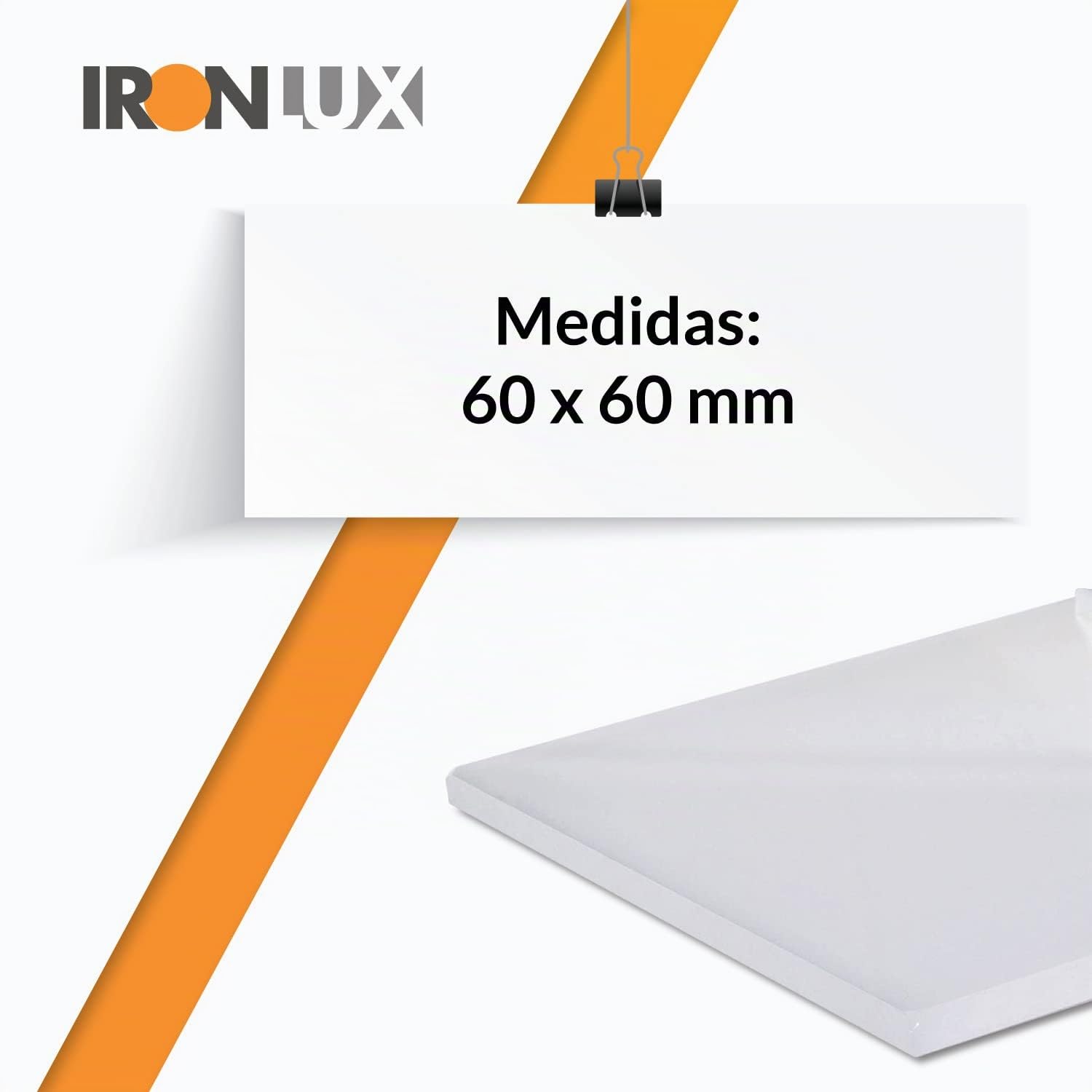 Pack de 10 Placas de Metacrilato Opal - Medidas 60 x 60 cm - Espesor 4 mm - Ideales para un Falso Techo Interior
