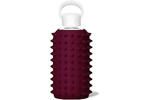 BKR Little Spiked Valentina Reusable Glass Water Bottle
