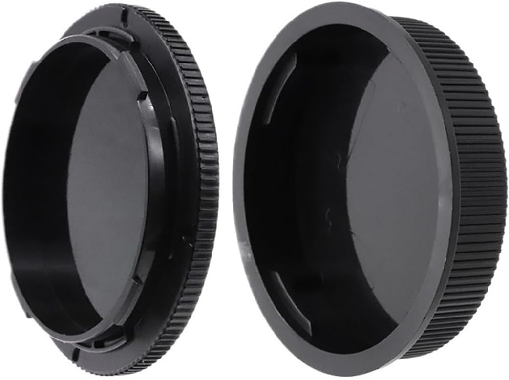 L Mount Rear Cap Set, Compatible with Leica, TL SL CL | Camera body or lens rear plastic cover lid; Panasonic S1 S5, Sigma FP FPL(Cap Set)